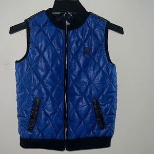 Calvin Klein Youth Boys Puffer Full Zip Quilted Vest Size 7